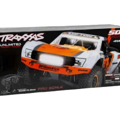 Traxxas Unlimited Desert Racer: 4WD Electric Race Truck with TSM Orange -RC TRUCKS Outlet Shop tra85086 4 fox 6
