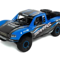 Traxxas Unlimited Desert Racer: 4WD Electric Race Truck with TSM Blue