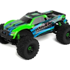 Traxxas Maxx: 1/10 Scale 4WD Brushless Electric Monster Truck with TSM Green