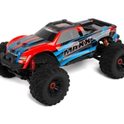 Traxxas Maxx: 1/10 Scale 4WD Brushless Electric Monster Truck with TSM Red
