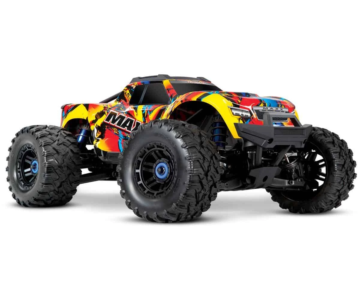 Traxxas Maxx: 1/10 Scale 4WD Brushless Electric Monster Truck with TSM Solar Flare 3 Traxxas Maxx: 1/10 Scale 4WD Brushless Electric Monster Truck with TSM Solar Flare