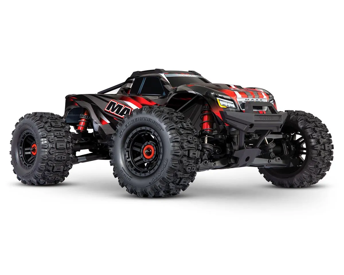 Traxxas Maxx WideMaxx 1/10 Brushless RTR 4WD Monster Truck Red 3 Traxxas Maxx WideMaxx 1/10 Brushless RTR 4WD Monster Truck Red