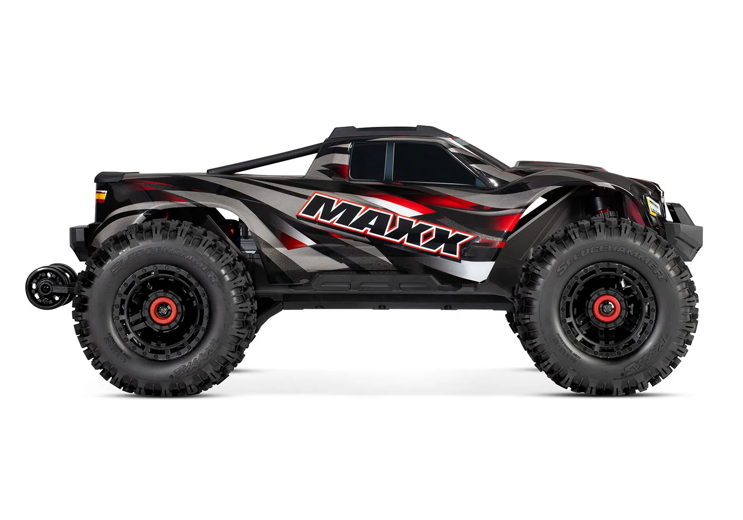 Traxxas Maxx WideMaxx 1/10 Brushless RTR 4WD Monster Truck Red 4 Traxxas Maxx WideMaxx 1/10 Brushless RTR 4WD Monster Truck Red - Image 2