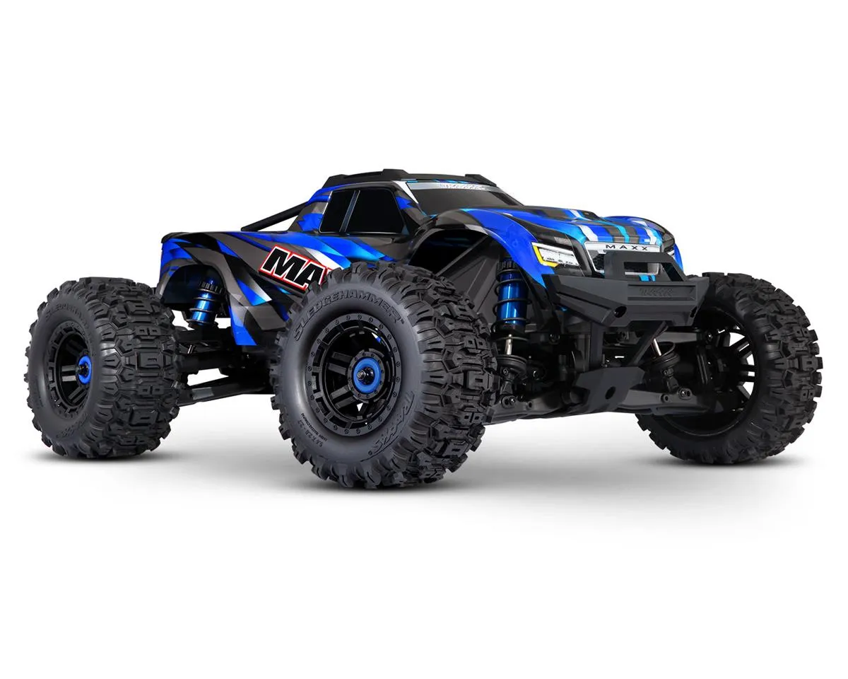 Traxxas Maxx WideMaxx 1/10 Brushless RTR 4WD Monster Truck Blue 3 Traxxas Maxx WideMaxx 1/10 Brushless RTR 4WD Monster Truck Blue
