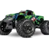Traxxas Hoss 4X4 VXL: 1/10 Scale Monster Truck with TSM Green -RC TRUCKS Outlet Shop tra90076 4 grn