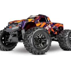 Traxxas Hoss 4X4 VXL: 1/10 Scale Monster Truck with Orange