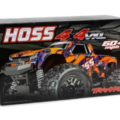 Traxxas Hoss 4X4 VXL: 1/10 Scale Monster Truck with Orange -RC TRUCKS Outlet Shop tra90076 4 orng 6